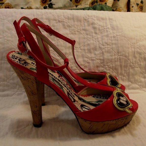 HARAJUKU LOVERS summer Platform sandal Women's, 9M - Picture 1 of 7